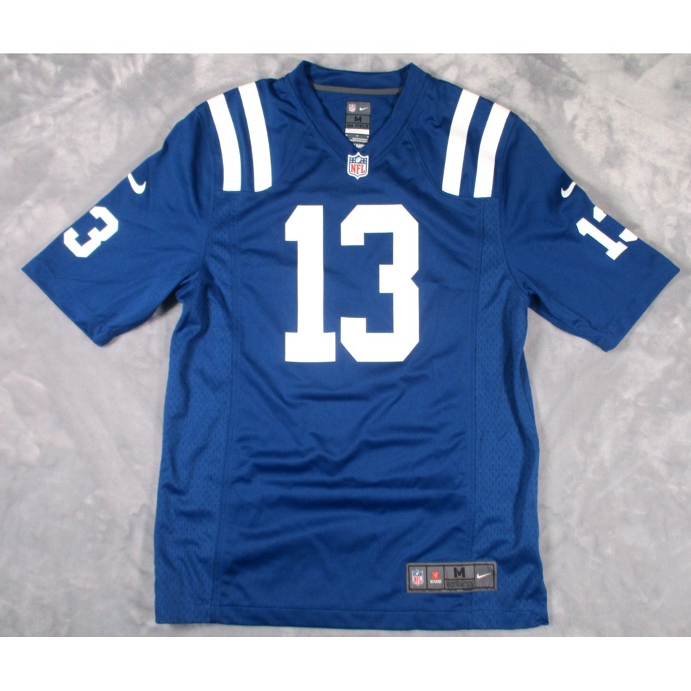 Indianapolis Colts Nike On Field Engineered TY Hilton Blue Jersey size Medium